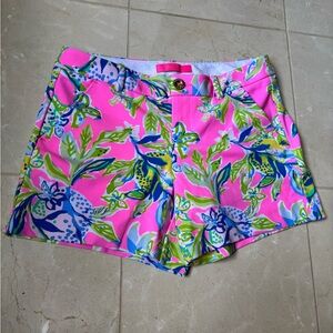 Lilly Pulitzer Callahan Knit Shorts Squeeze the Day